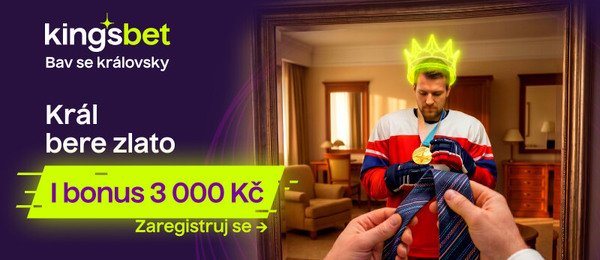 Kingsbet bonus za registraci a vklad je až 3 000 Kč