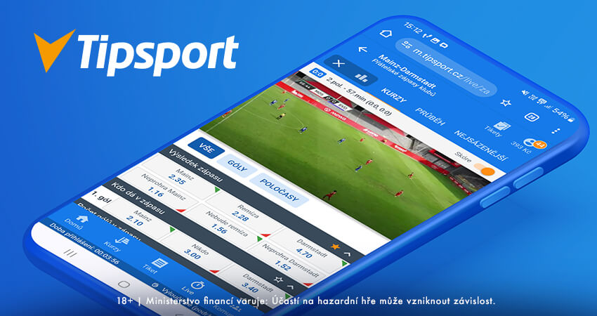 Tipsport TV nabízí live streamy zdarma