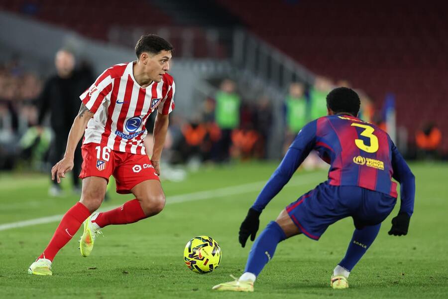 Nahuel Molina z&nbsp;Atlética a&nbsp;Alejandro Balde z&nbsp;Barcelony