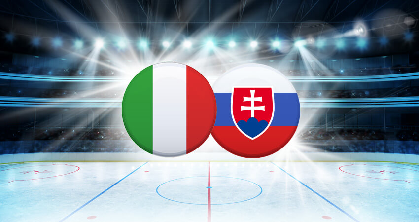 Hokej Itálie vs. Slovensko na ZOH 2026