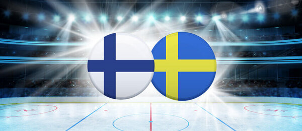 Dnes ve 12:10 začíná hokejový zápas Finsko vs. Švédsko