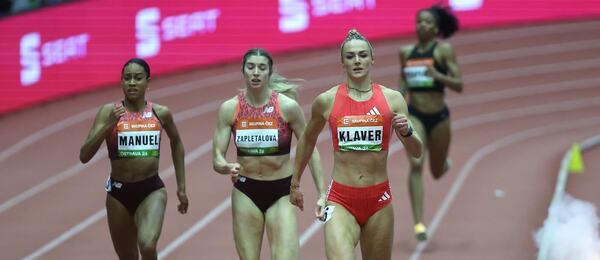 Atletky na mítinku Czech Indoor Gala