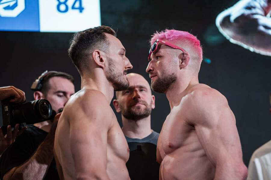 David Kozma (vpravo) se dnes vrací zápasem proti Jozefu Wittnerovi na Oktagonu 84