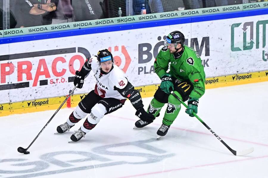 Hokejový zápas Sparta Praha - Mladá Boleslav