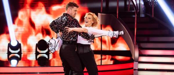 Ján Koleník a Tatiana Drexler ve finále 10. řady Let's Dance