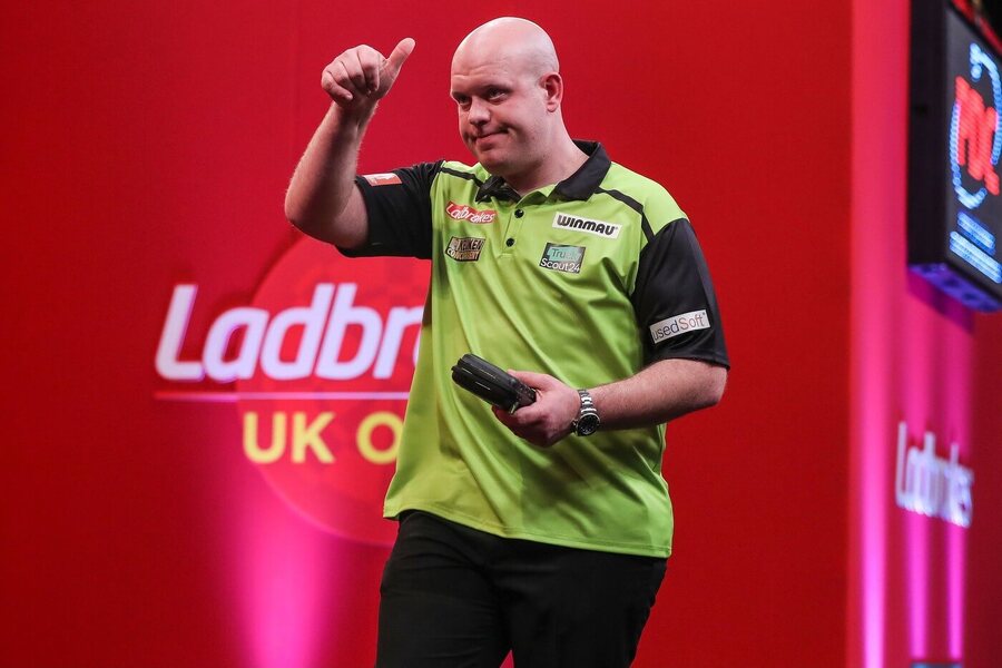 Michael van Gerwen tradičně patří mezi hlavní favority UK Open