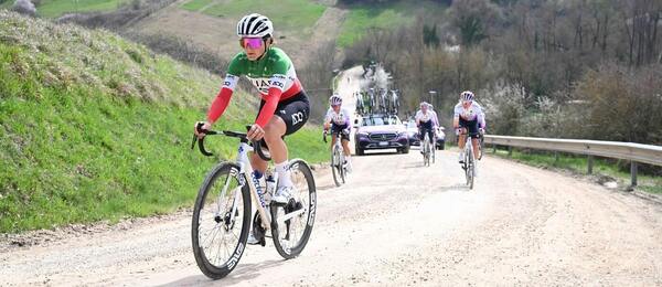 Cyklistický závod Strade Bianche v Toskánsku