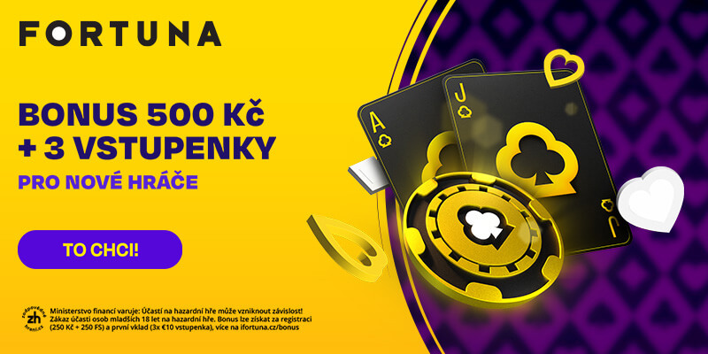 Fortuna Poker lze hrát v&nbsp;ČR legálně