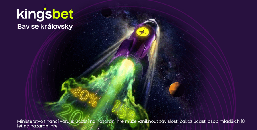 Získejte výhodný bonus i&nbsp;Kingsbetu