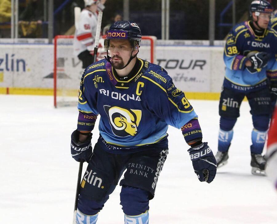 Zlínský útočník Petr Holík vstřelil v&nbsp;play-off už tři branky