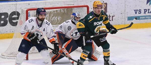 Klání v rámci čtvrtfinále Maxa ligy mezi Litoměřicemi a Vsetínem