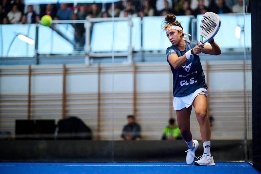 Hráčka padelu Beatriz González na turnaji v&nbsp;Gijónu