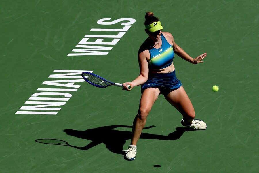 Linda Nosková na turnaji v&nbsp;Indian Wells 2026