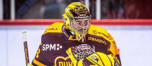 Jihlavský brankář Adam Beran byl jedním z hlavních důvodů, proč Jihlava postoupila do semifinále. Jak se mu bude dařit proti Litoměřicím?