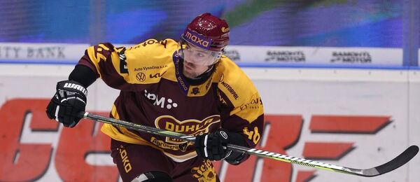 Dukla Jihlava dnes od 17:30 hraje s Litoměřicemi, na obrázku jihlavský útočník Lukáš Lhoták