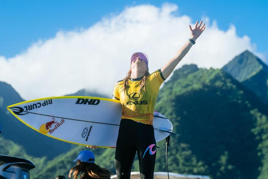 Obhájkyně vítězství v&nbsp;ženské sérii WSL Championship, australská hvězda Molly Picklum