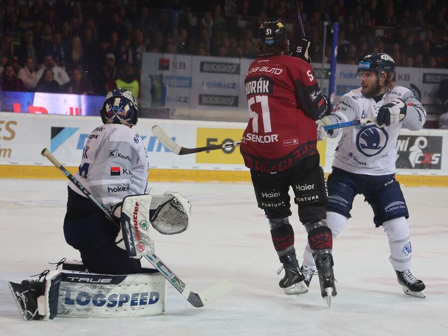 Momentka ze včerejšího 3.&nbsp;zápasu Sparta vs. Plzeň