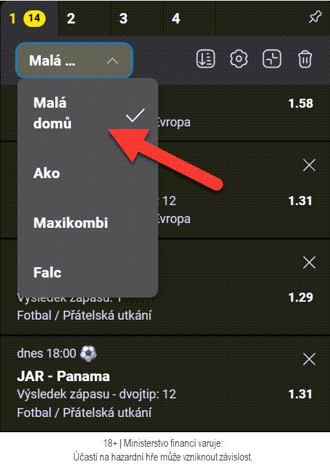 Malá domů od společnosti Fortuna