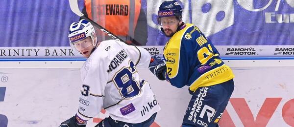 Na snímku Petr Moravec (vlevo) a Petr Holík