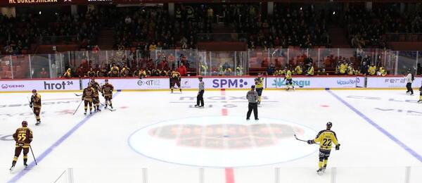 Fotka ze zápasu Jihlava vs. Zlín v 15. kole základní části