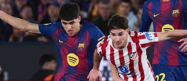 Sledujte zápas Atlético vs. Barcelona živě od 21 hodin