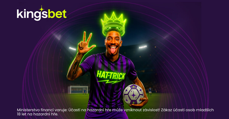 Vsaďte si na bonusový hattrick u&nbsp;Kingsbetu