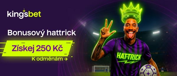 Bonusový hattrick u Kingbetu