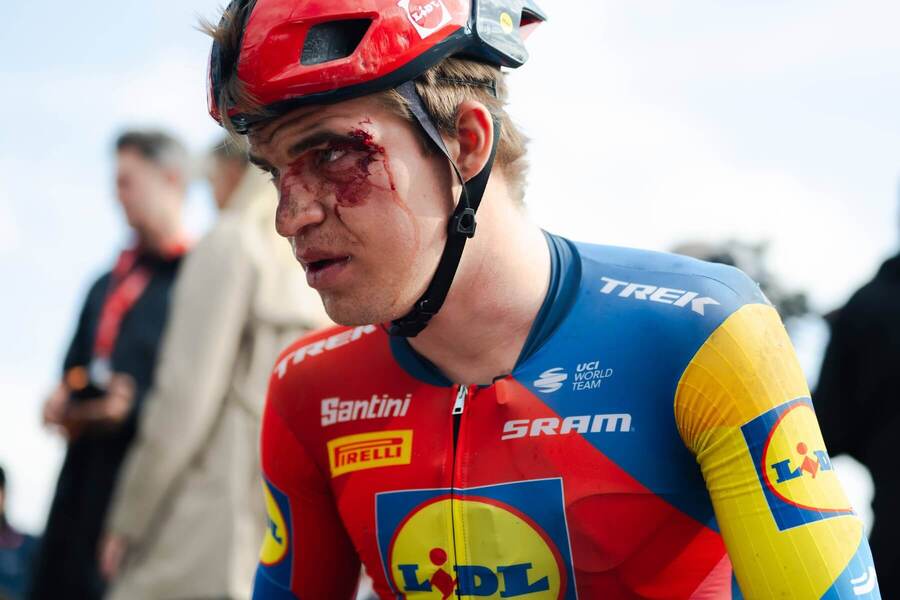 Mathias Vacek na Paříž Roubaix 2025