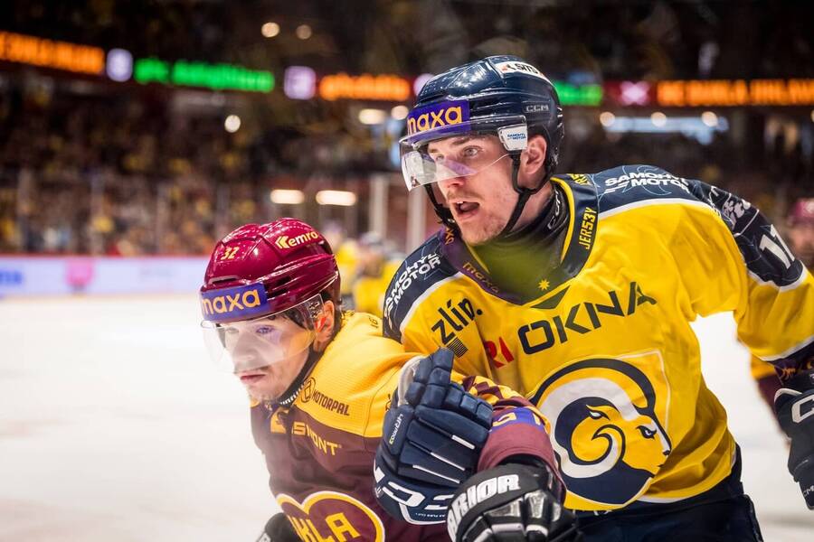 Na snímku Edgars Kulda (vlevo) a&nbsp;Jan Štibingr