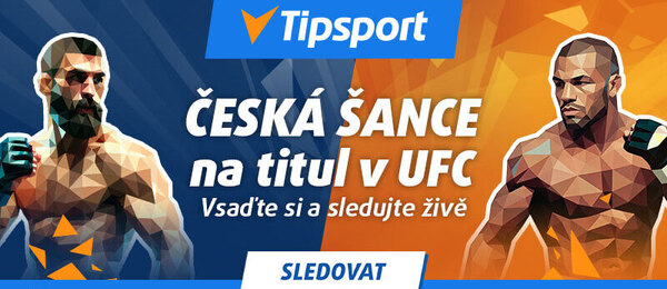 Titulovou bitvu Jiří Procházka vs. Carlos Ulberg můžete sledovat zdarma na Tipsport TV