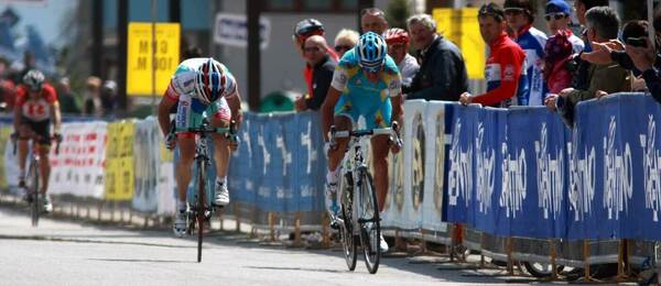 Roman Kreuziger při svém etapovém vítězství