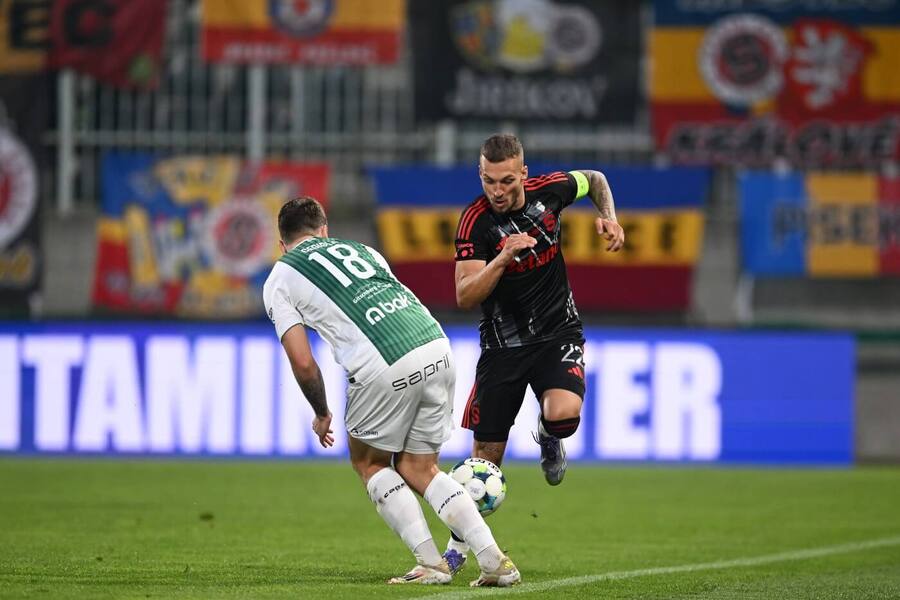 Lukáš Haraslín ze Sparty a&nbsp;Martin Cedidla z&nbsp;Jablonce