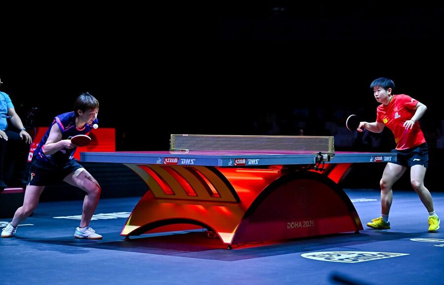 MS ve stolním tenisu přináší dramatické bitvy