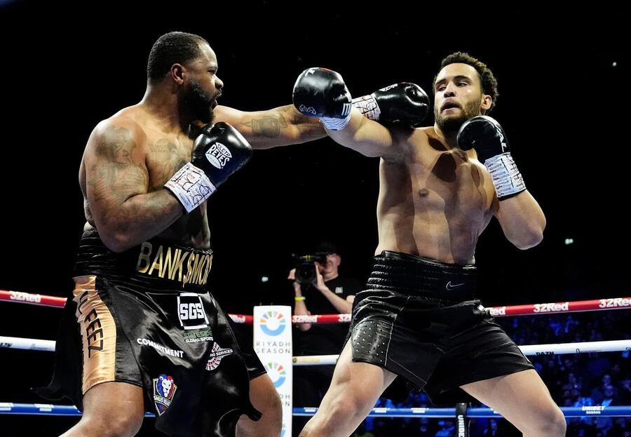 Box Itauma vs. Franklin v&nbsp;Manchesteru, březen 2026