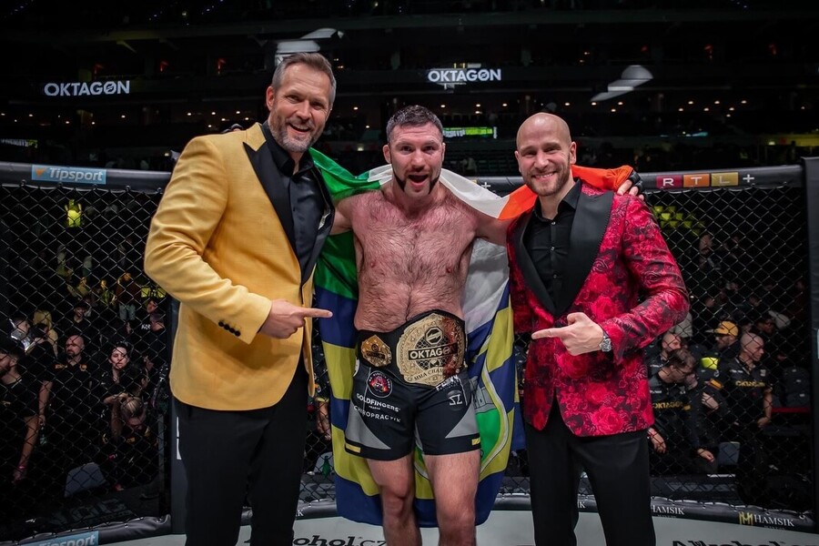 Double champ Oktagonu Will Fleury a&nbsp;majitelé Palo Neruda a&nbsp;Ondřej Novotný.