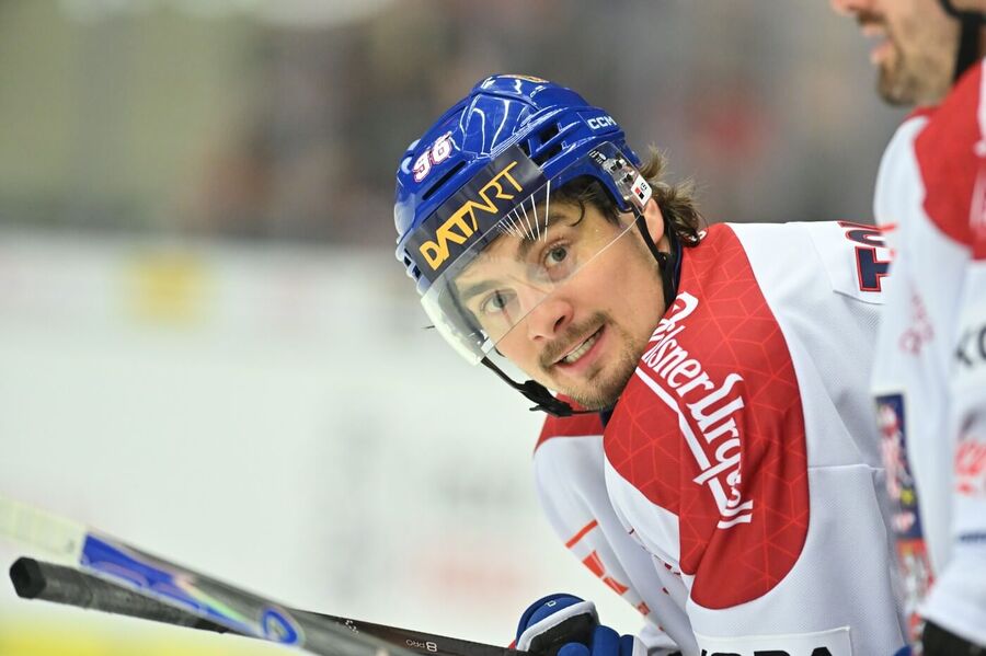 David Tomášek je jednou z&nbsp;hlavních postav současného českého hokejového výběru