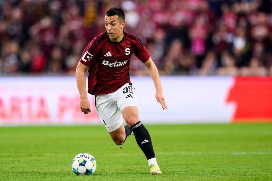 Záložník Sparty Hugo Sochůrek