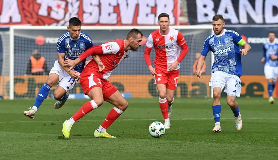 Slavia vs. Olomouc: 27. kolo Chance ligy živě