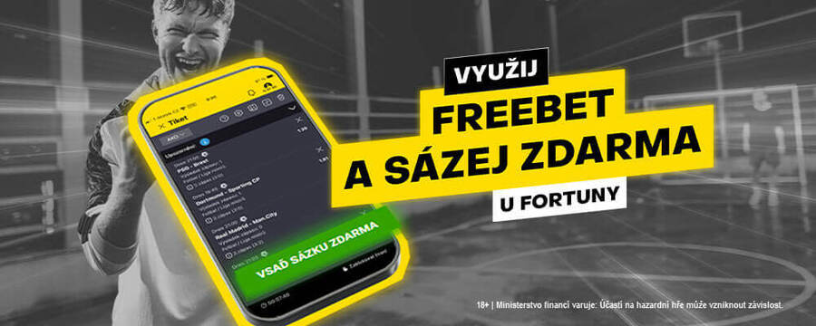 Fortuna nabízí pro vklad 5 platebních metod