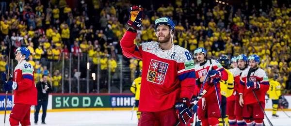 David Pastrňák po čtvrtfinálové porážce proti Švédům na MS 2025