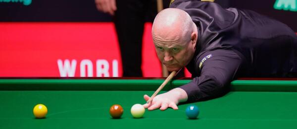 John Higgins na Mistrovství světa ve snookeru 2026, kde postoupil do semifinále proti Shaunu Murphymu.
