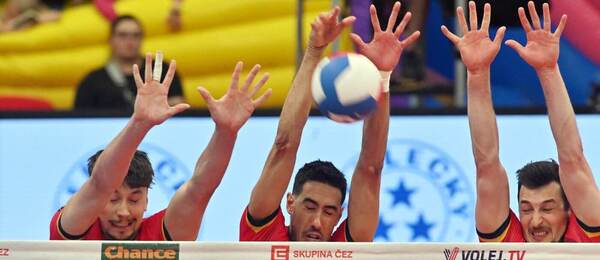 Trojblok v podání hráčů týmu Lvi Praha