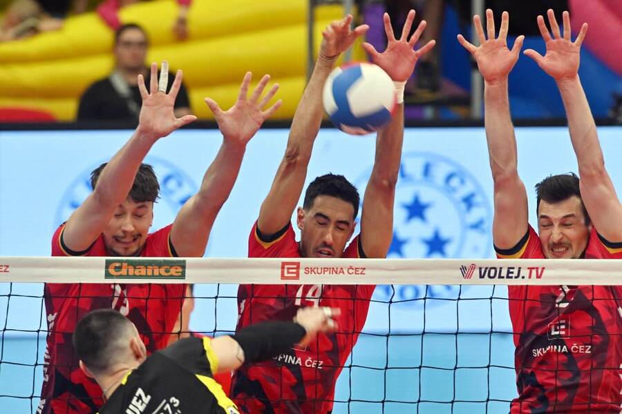 Trojblok v&nbsp;podání hráčů týmu Lvi Praha