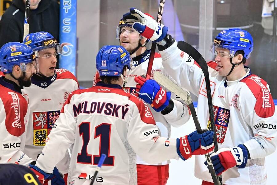 Čeští reprezentanti se na závěr Fortuna Hockey Games utkají se Švýcarskem