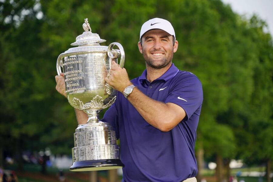 V roce 2025 PGA Championship vyhrál Scottie Scheffler