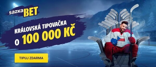 Tipovačka Sazbabetu o 100 tisíc korun