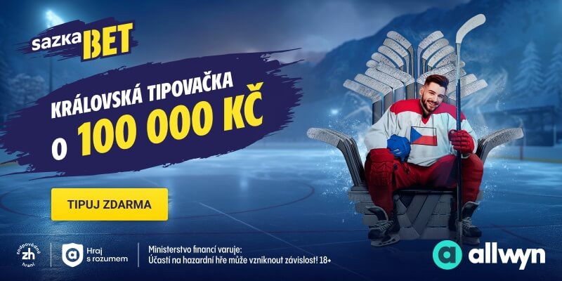 Tipovačka Sazbabetu o&nbsp;100 tisíc&nbsp;korun