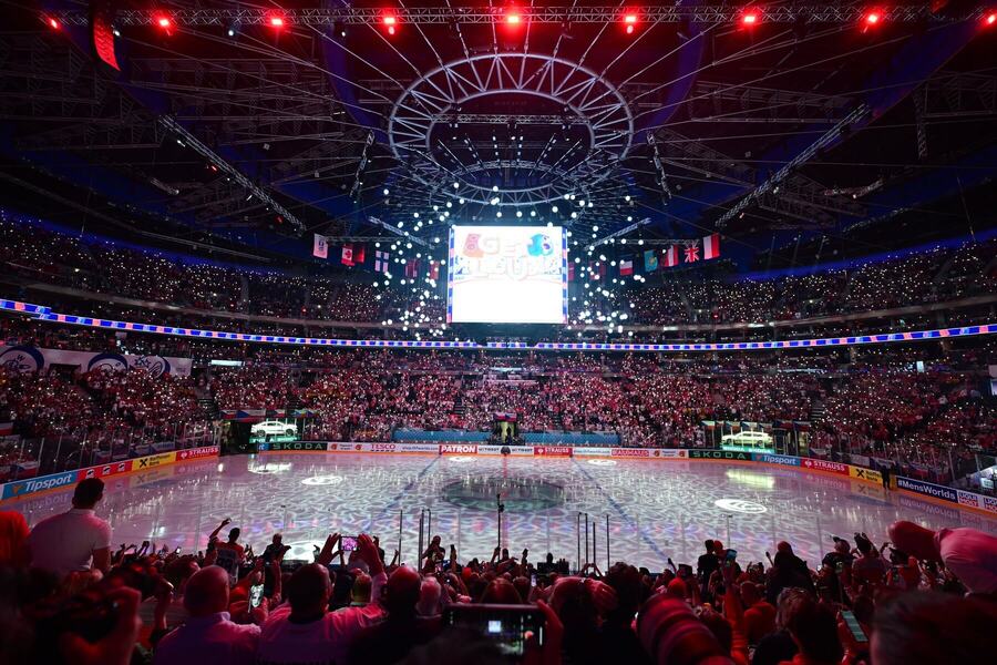 O2 arena v&nbsp;Praze je jedním z&nbsp;dějišť Světového poháru v&nbsp;ledním hokeji 2028.