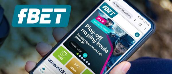 fBET aplikace není potřeba. Sázet lze na mobilu přímo na webu.