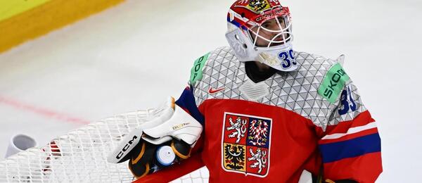 Proti Kanadě se do branky pravděpodobně opět postaví Dominik Pavlát